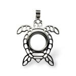 Stainless Steel Turtle Locket