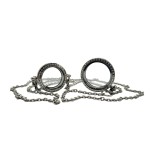 Duo stainless steel locket necklace