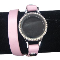 30mm Light pink wraparound bracelet