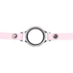 30mm Light pink wraparound bracelet