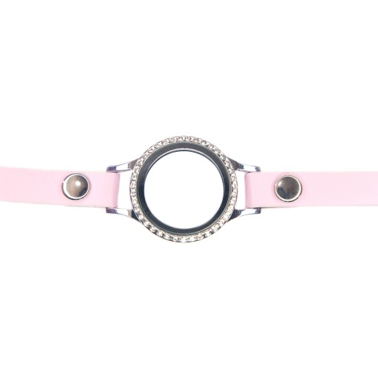 30mm Light pink wraparound bracelet