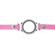 30mm bright pink wraparound bracelet