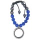 Dark blue shambala bracelet