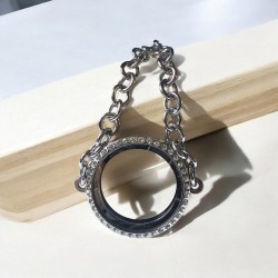 Round crystal bracelet