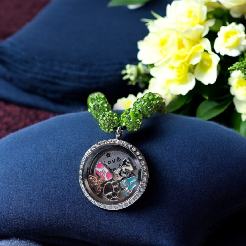 Green Shambala Bracelet