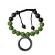 Green shambala bracelet