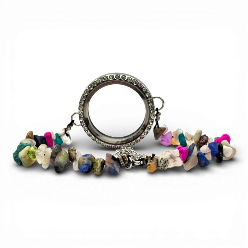 30mm Semi Precious Stone Bracelet