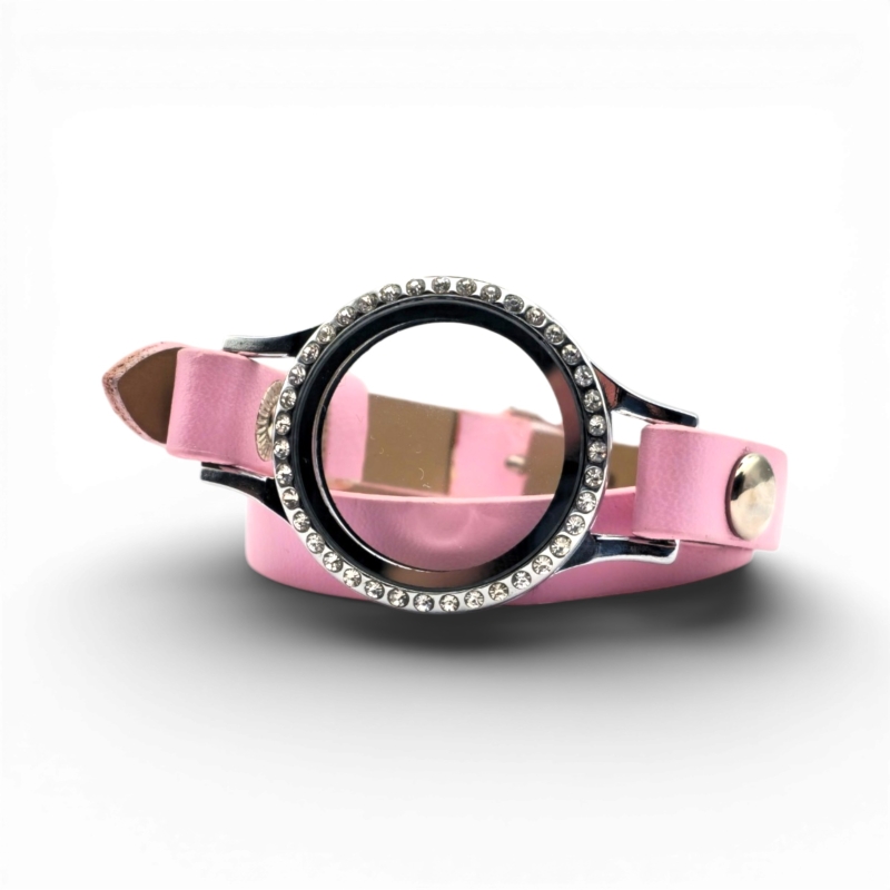 30mm Light Pink Wraparound Bracelet