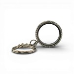 30mm Crystal keyring 30mm Crystal keyring