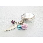 30mm Crystal round locket sticker 30mm Crystal round locket sticker