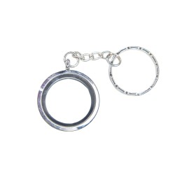 30mm Smooth keyring