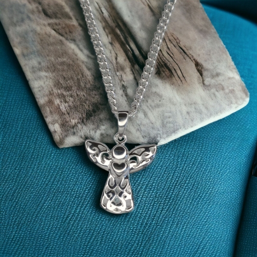 Sterling Silver Angel Pendant