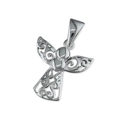 Sterling Silver angel pendant