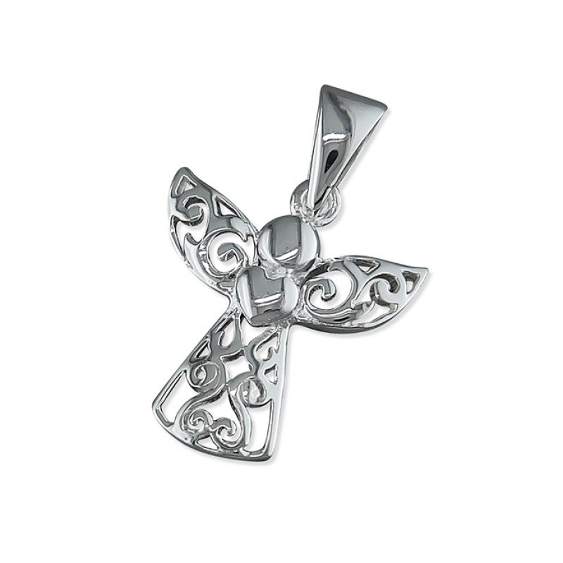 Sterling Silver Angel Pendant