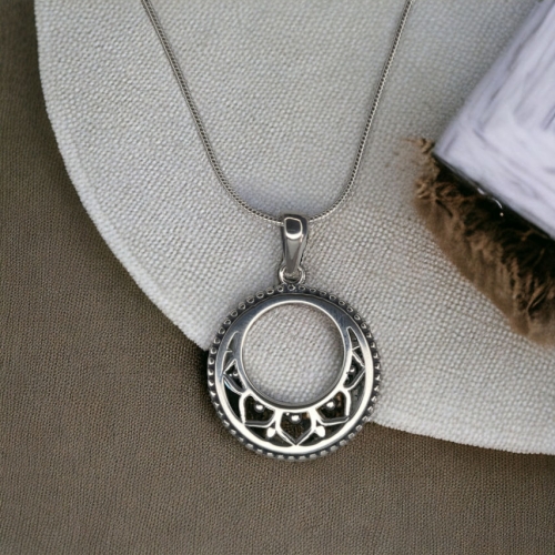 Sterling Silver Artisan Pendant