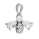 Cubic Zirconia Bee pendant