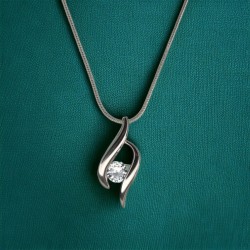 Cubic Zirconia S pendant