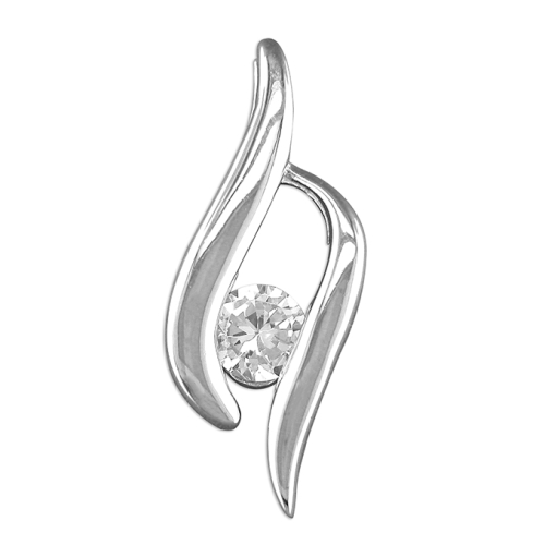 Cubic Zirconia S Pendant