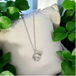 Claddagh ring pendant