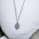 Marcasite branches pendant