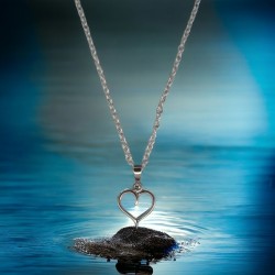 Sterling Silver heart pendant