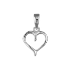Sterling Silver Heart Pendant
