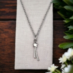 Cubic Zirconia Shooting Star Pendant
