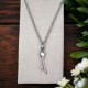 Cubic Zirconia Shooting star pendant