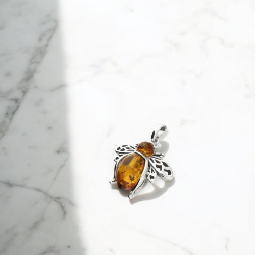 Amber Bee Pendant Amber Bee Pendant