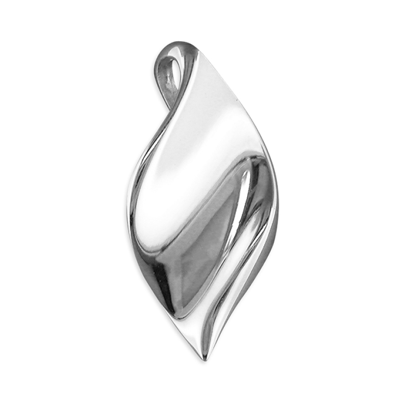 Sterling Silver Leaf Pendant