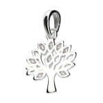 Cubic Zirconia Small Tree Of Life Pendant