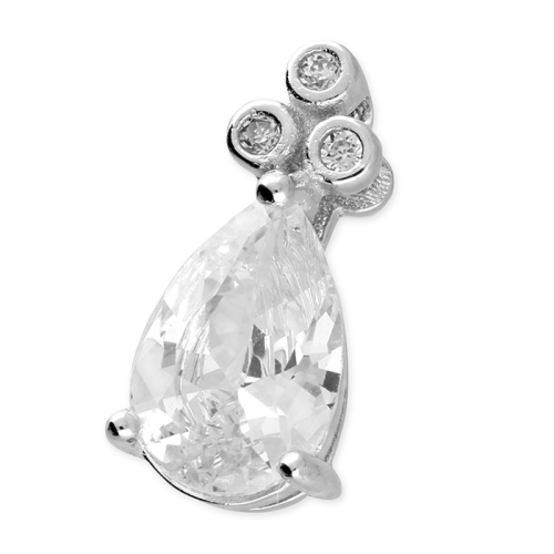 Cubic Zirconia Teardrop Pendant