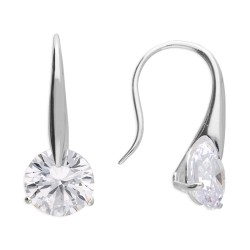 Cubic Zirconia drop earrings