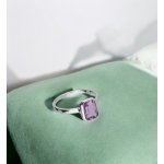 Amethyst Rectangle Ring Amethyst Rectangle Ring