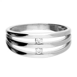 Double Split Shank Ring