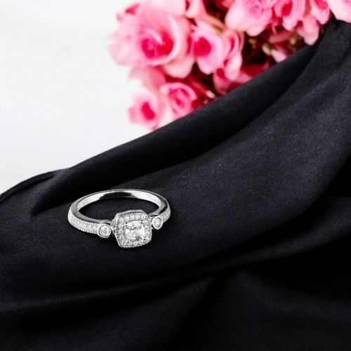 Vintage Cushion Ring