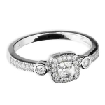 Vintage Cushion Ring