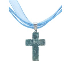 Stone cross pendant 10