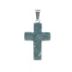 Stone cross pendant 10