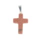 Stone cross pendant 2