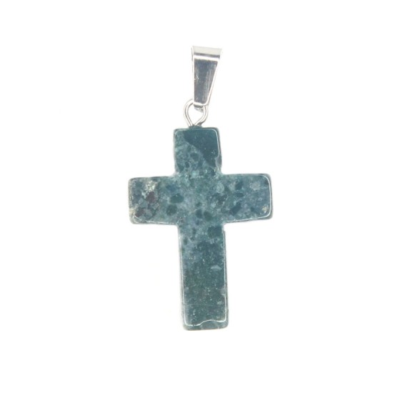 Stone cross pendant 4