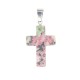 Stone cross pendant 5