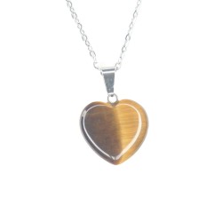 Stone heart pendant 1