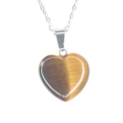 Stone heart pendant 1