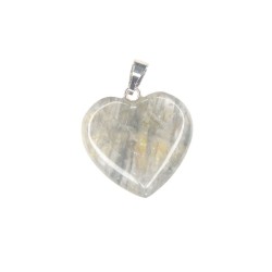Stone heart pendant 10