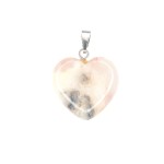 Stone heart pendant 12 Stone heart pendant 12