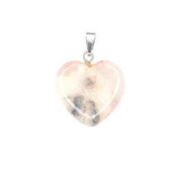 Stone heart pendant 12