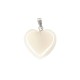 Stone heart pendant 19