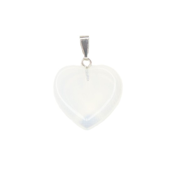 Stone heart pendant 2