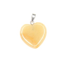 Stone heart pendant 20